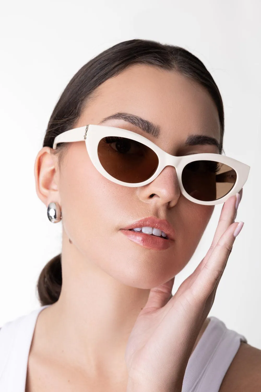 Acetate Cat-Eye Sunglasses