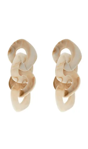 ACRYLICS DECORETIVE EARRINGS Gloria Lanvin
