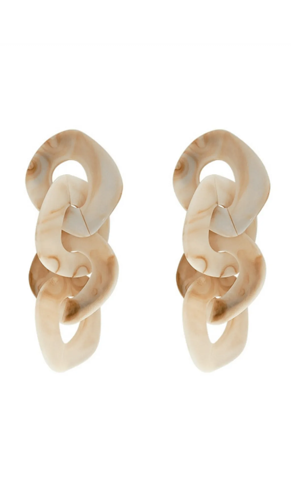 ACRYLICS DECORETIVE EARRINGS Gloria Lanvin