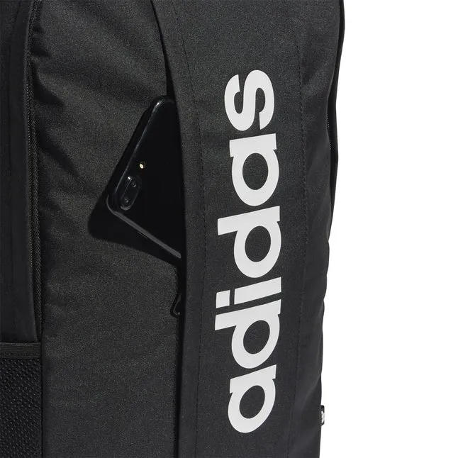 ADIDAS LINEAR BLACK/WHITE BACKPACK