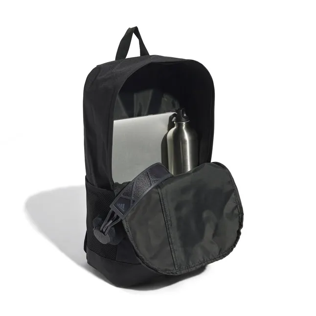 ADIDAS LINEAR BLACK/WHITE BACKPACK