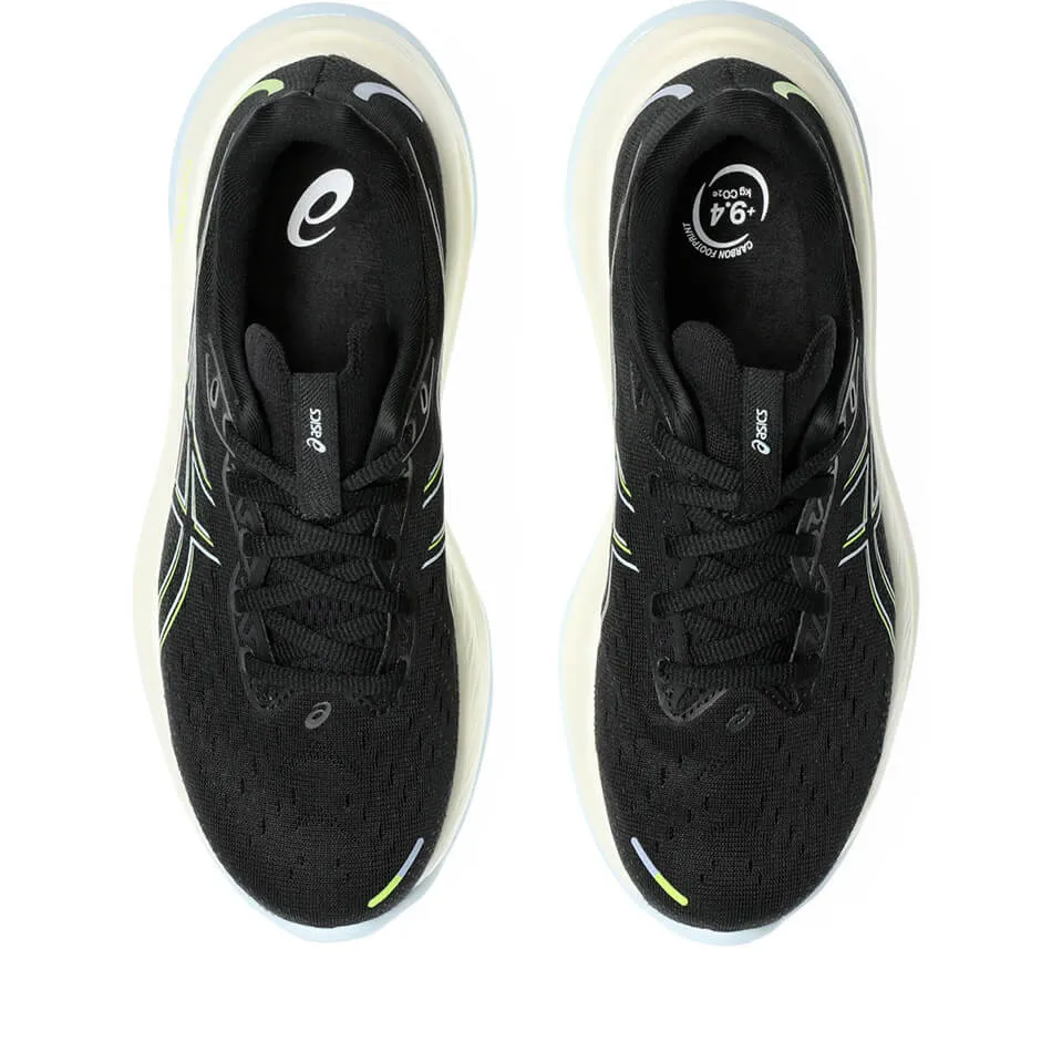 ASICS GEL-CUMULUS 26 Men's Running Shoes in Black/Safety Yellow AW24