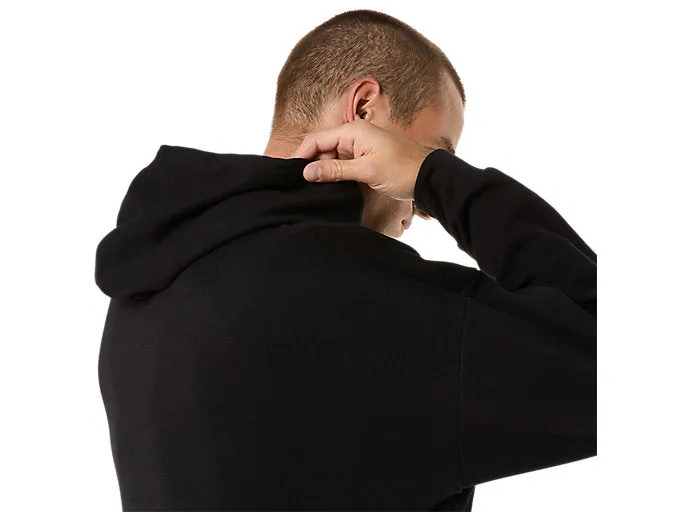 ASICS MEN'S FLEECE BLACK HOODIE