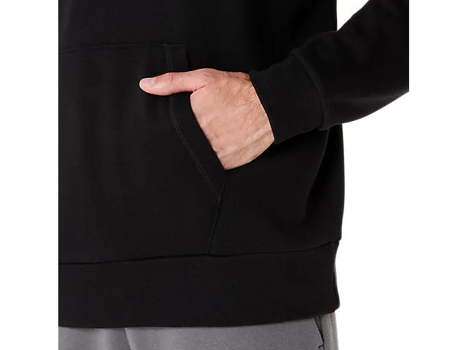 ASICS MEN'S FLEECE BLACK HOODIE