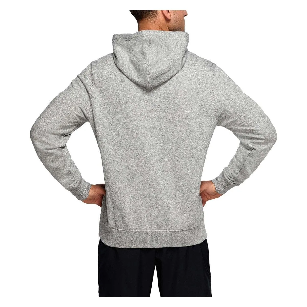 ASICS MEN'S FLEECE GREY HOODIE