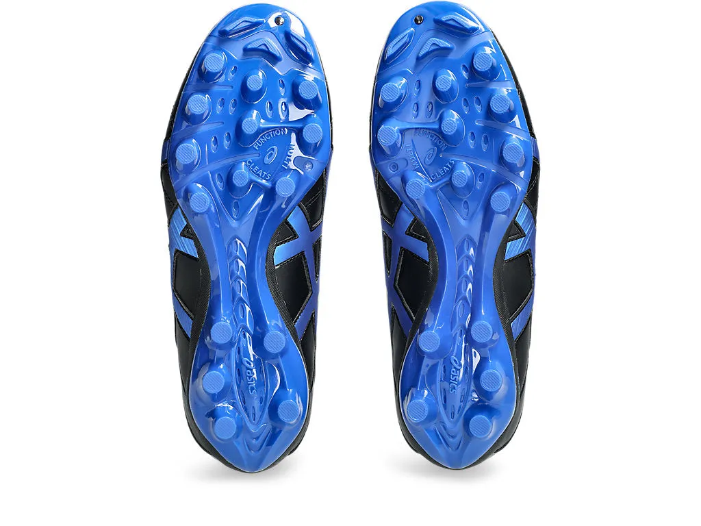 ASICS MEN'S LETHAL RS 2 SPEED BLACK/BLUE FOOTBALL