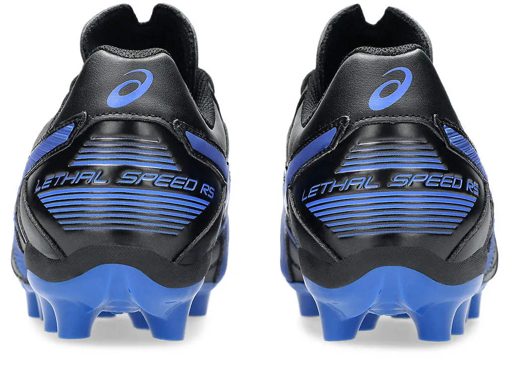ASICS MEN'S LETHAL RS 2 SPEED BLACK/BLUE FOOTBALL