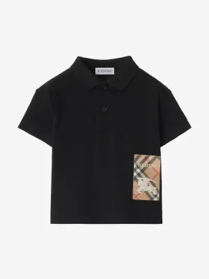 Baby Boys Mini Cedar EKD T-Shirt in Black