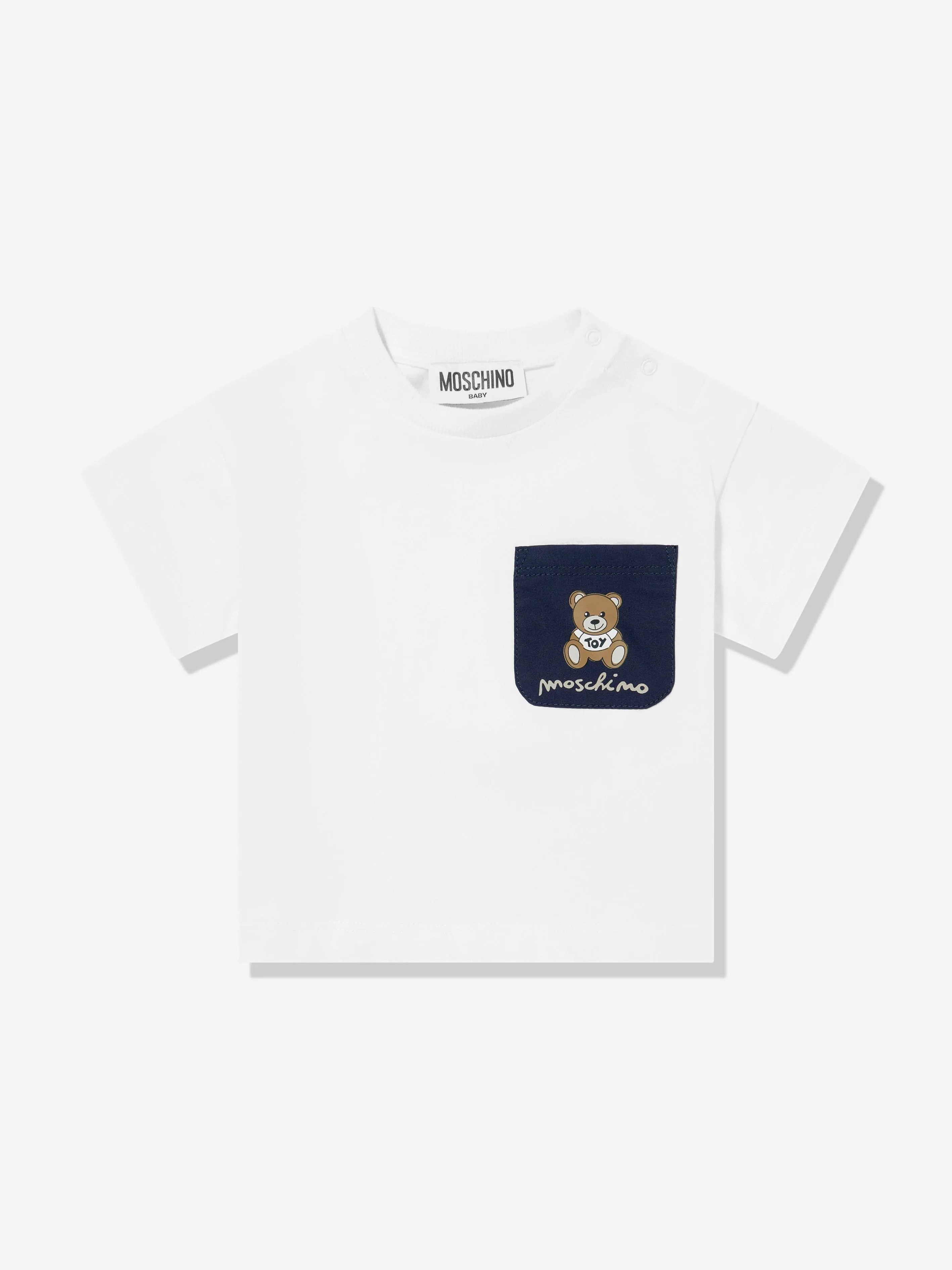 Baby Boys Teddy Bear Short Set in Navy