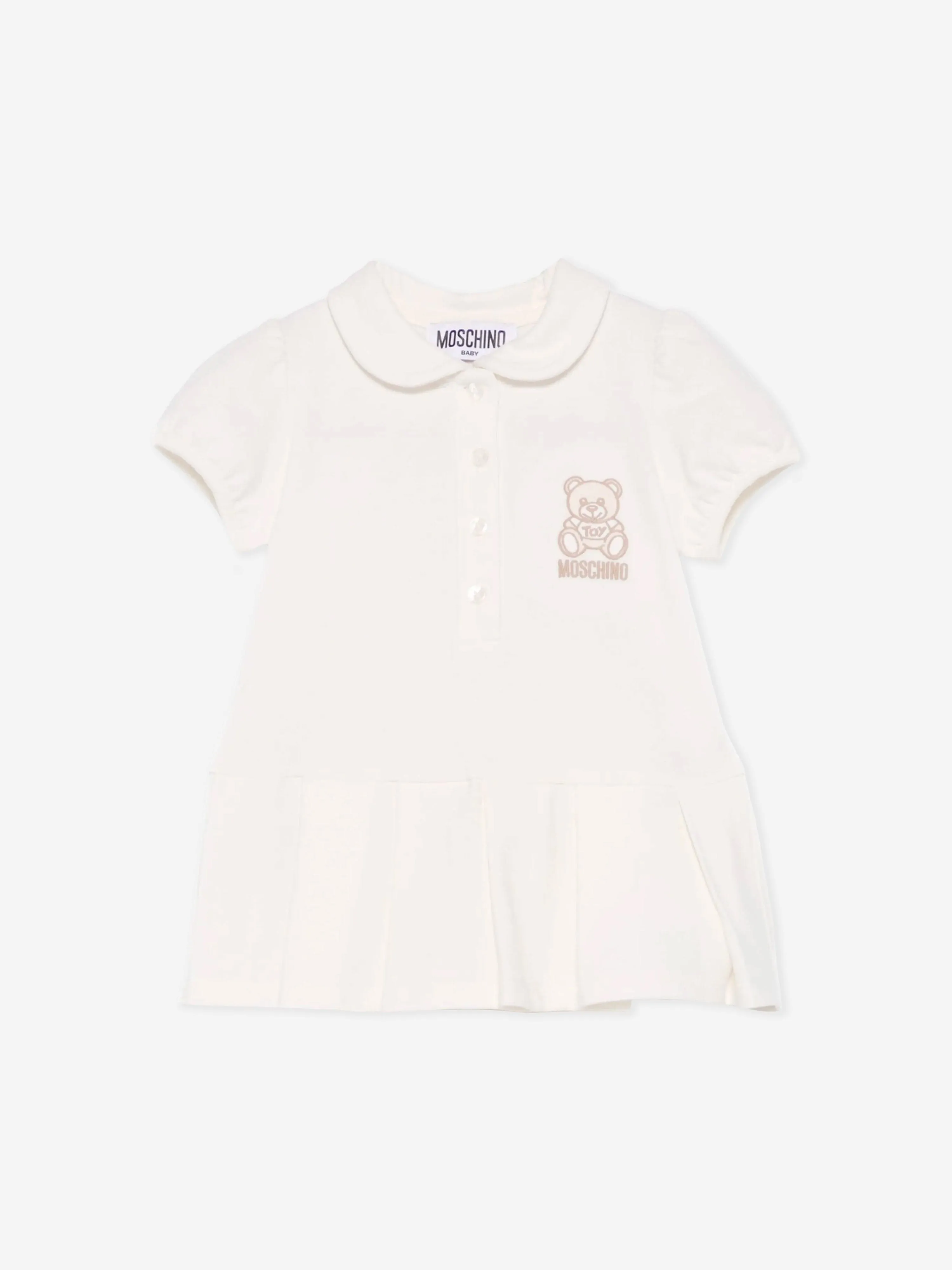 Baby Girls Dress and Knickers Set in Ivory
