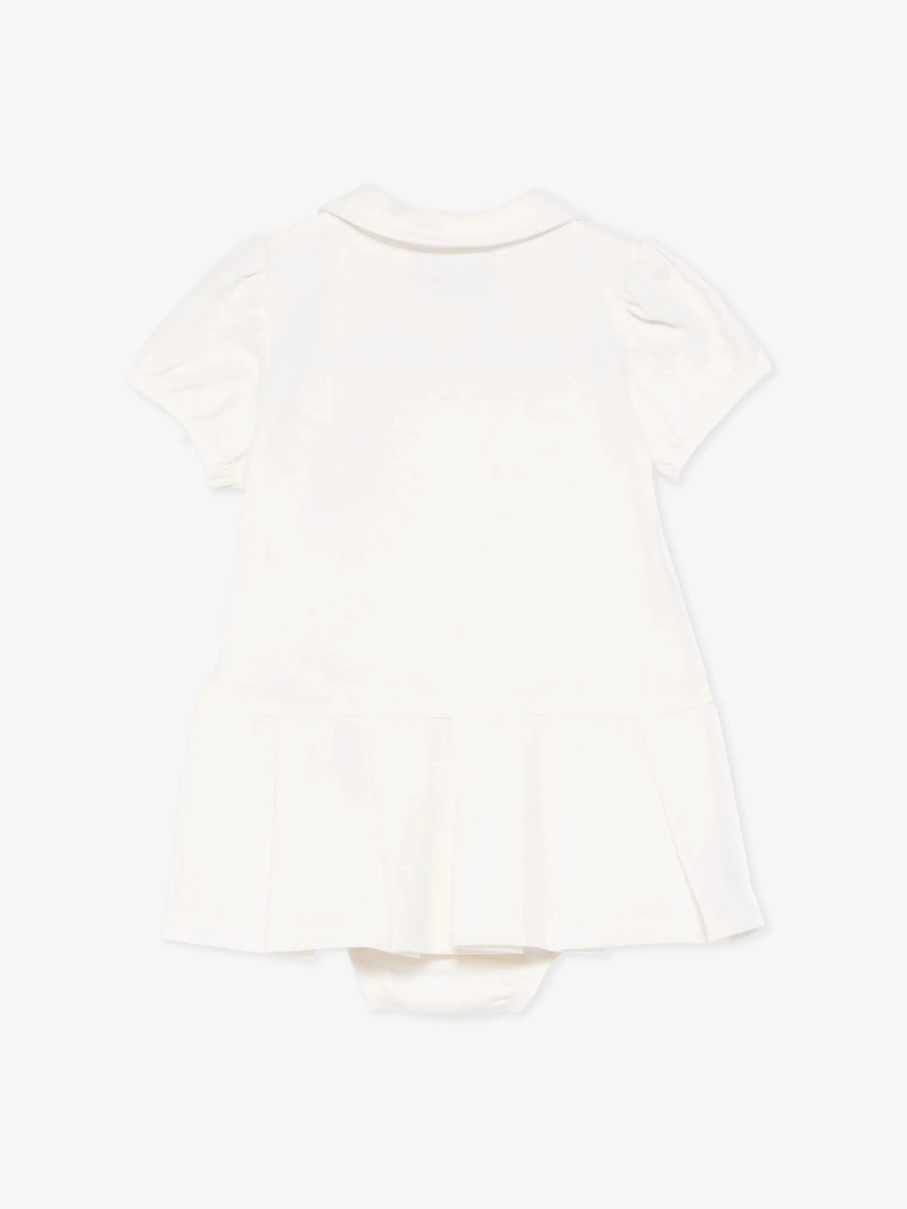 Baby Girls Dress and Knickers Set in Ivory