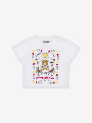 Baby Teddy Bear T-Shirt in White
