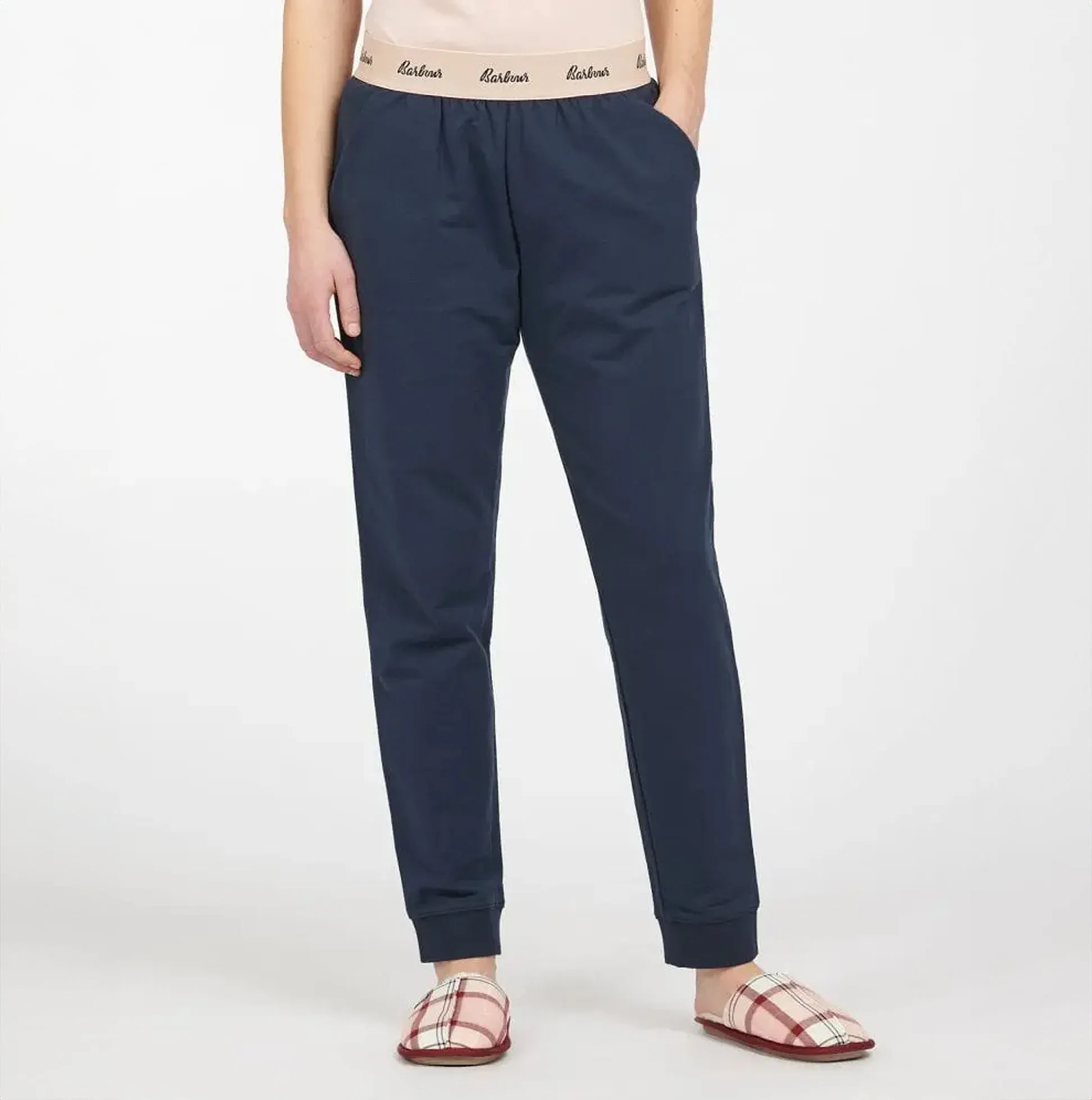 Barbour LOTTIE Womens Cotton Lounge Trousers Navy