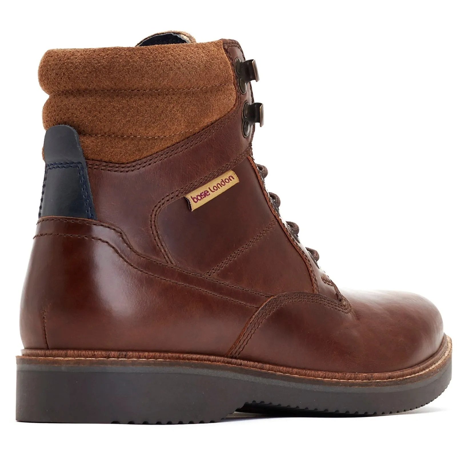 Base London Bradley Mens Leather Lace Up Boot