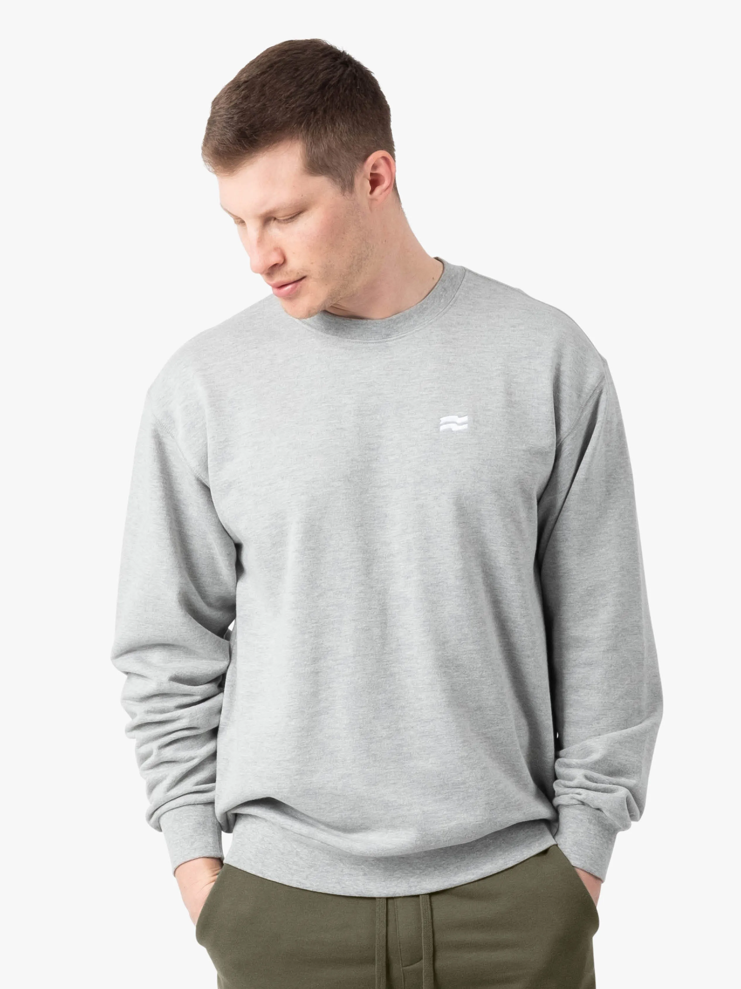 Base Oversized Crewneck Strike