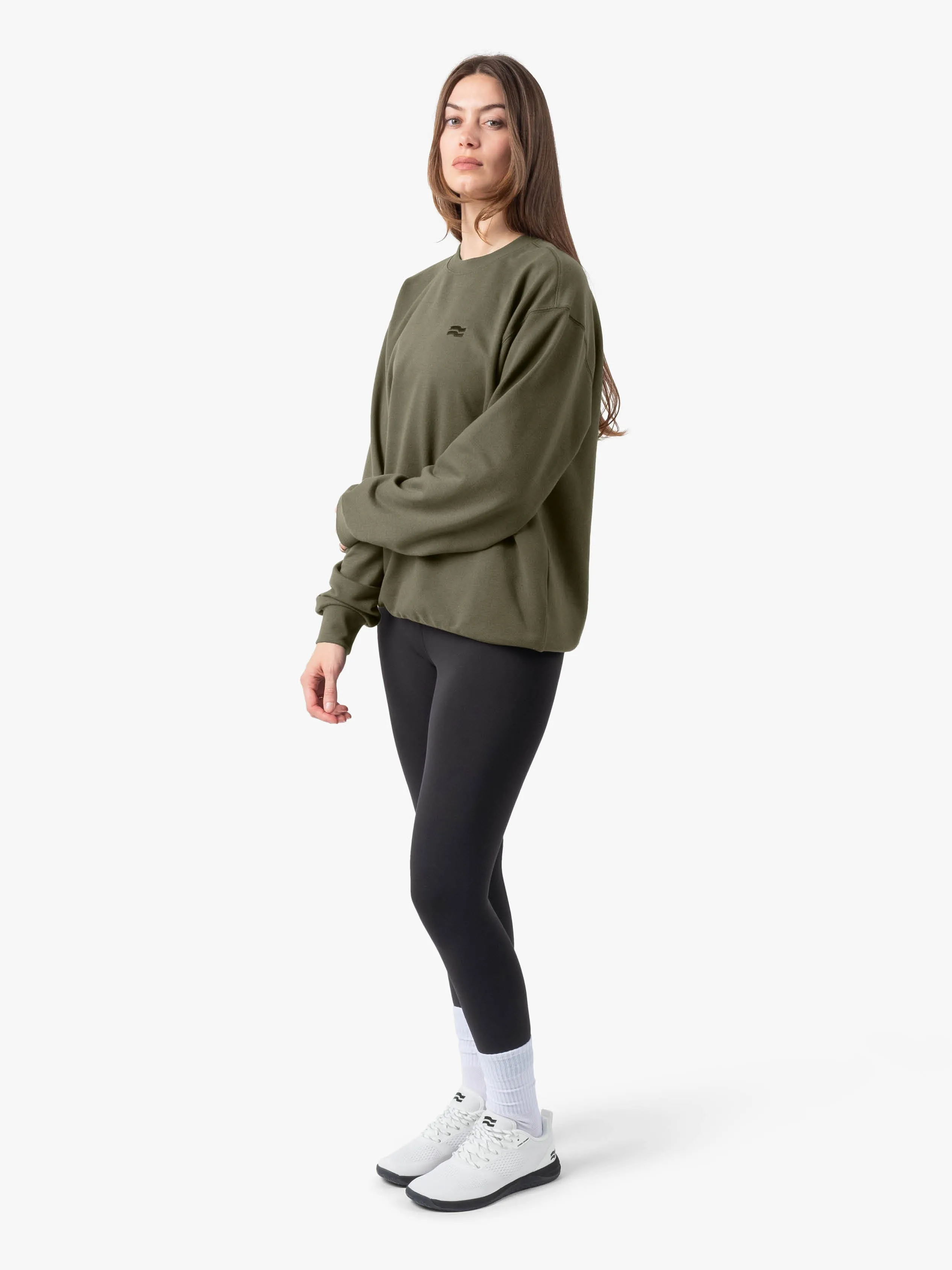 Base Oversized Crewneck Strike