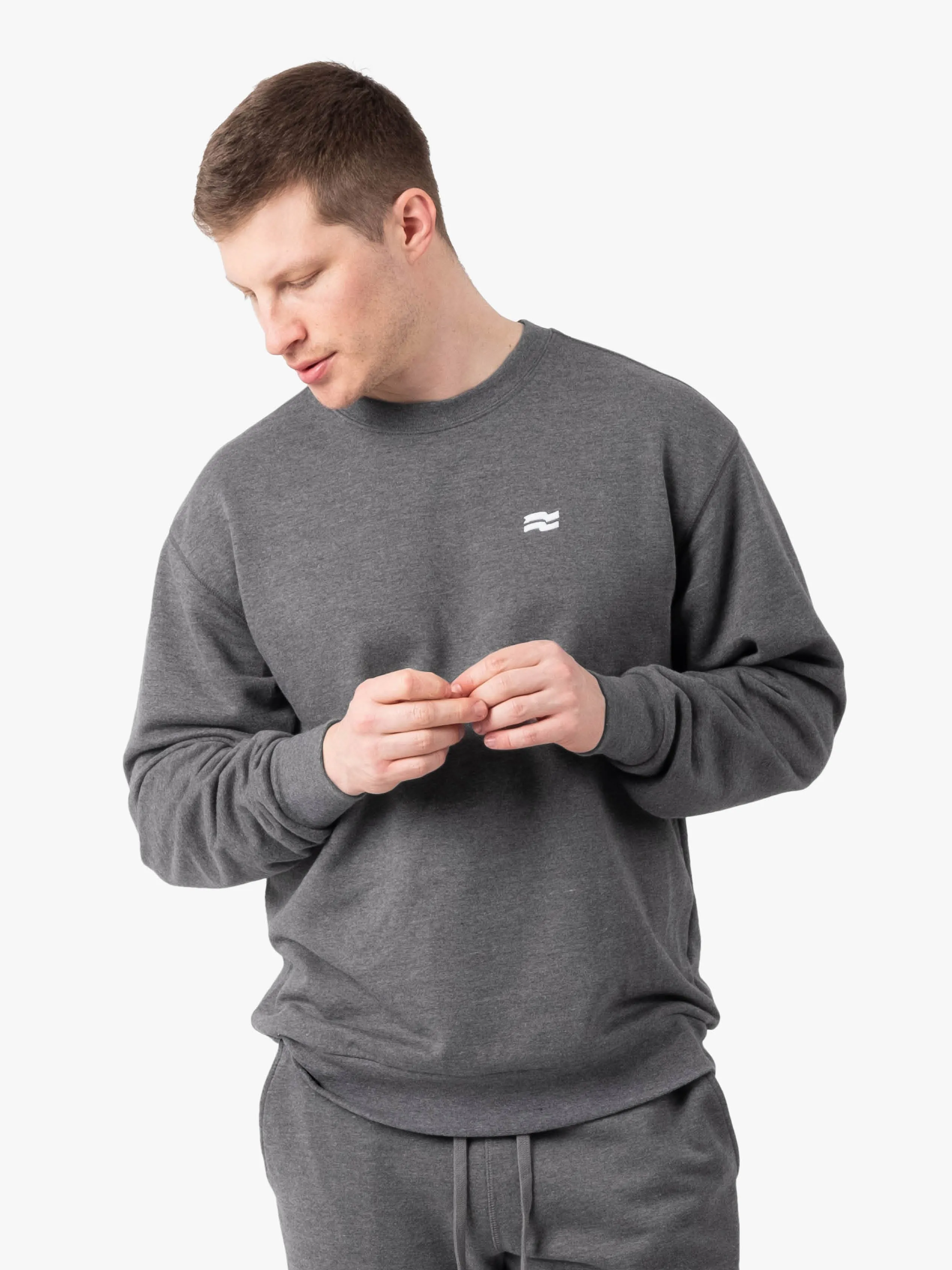 Base Oversized Crewneck Strike