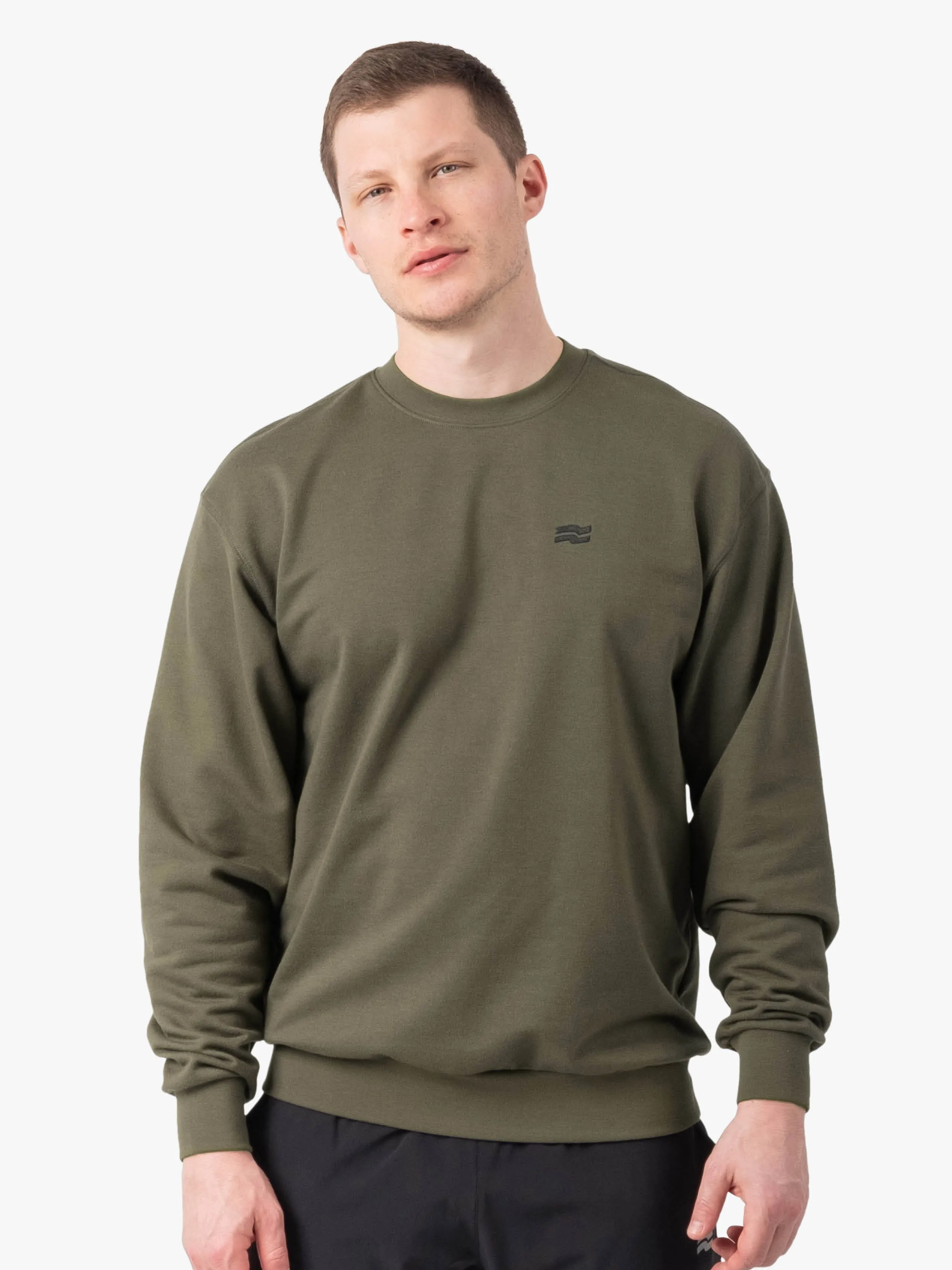 Base Oversized Crewneck Strike