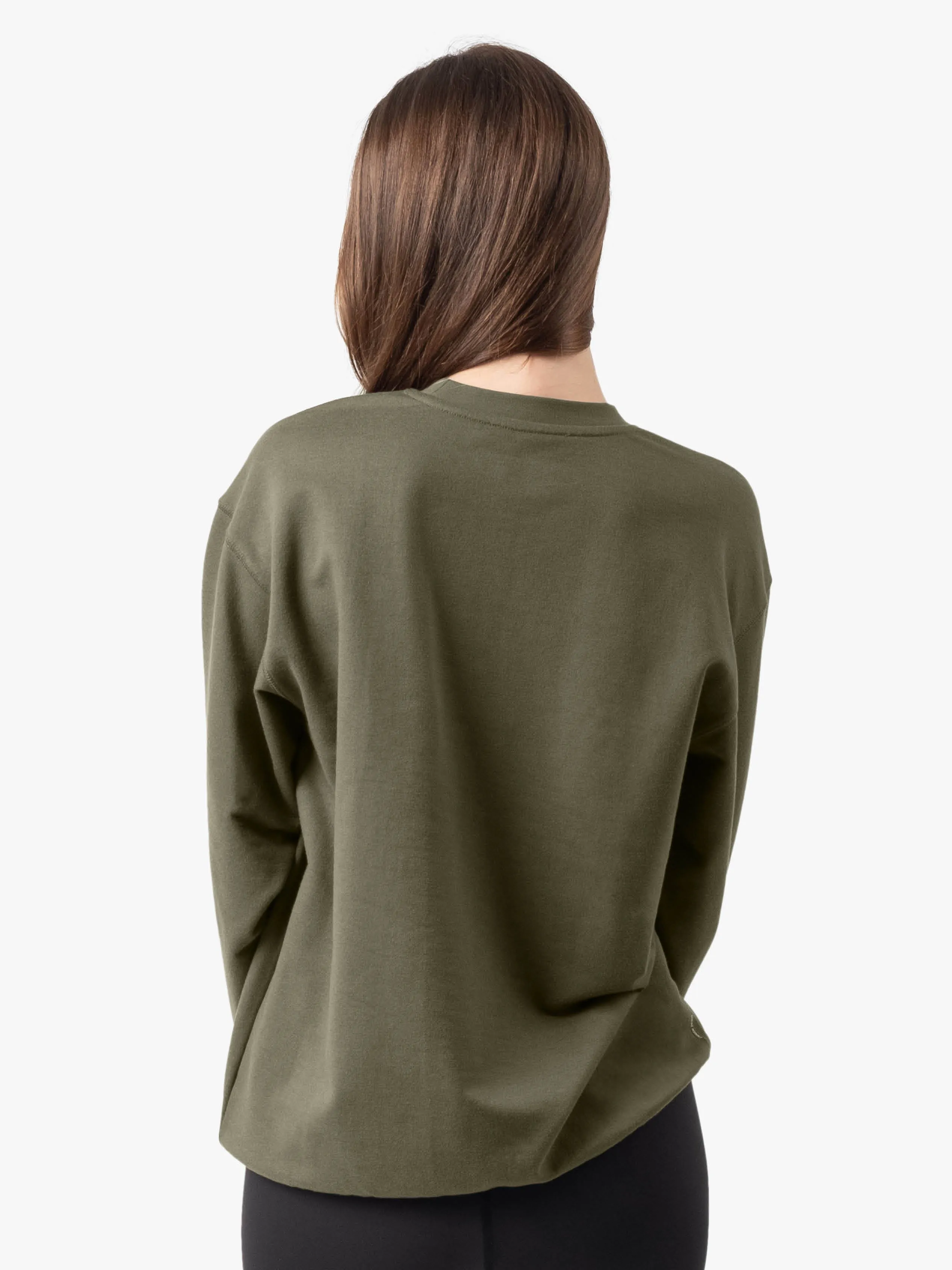 Base Oversized Crewneck Strike