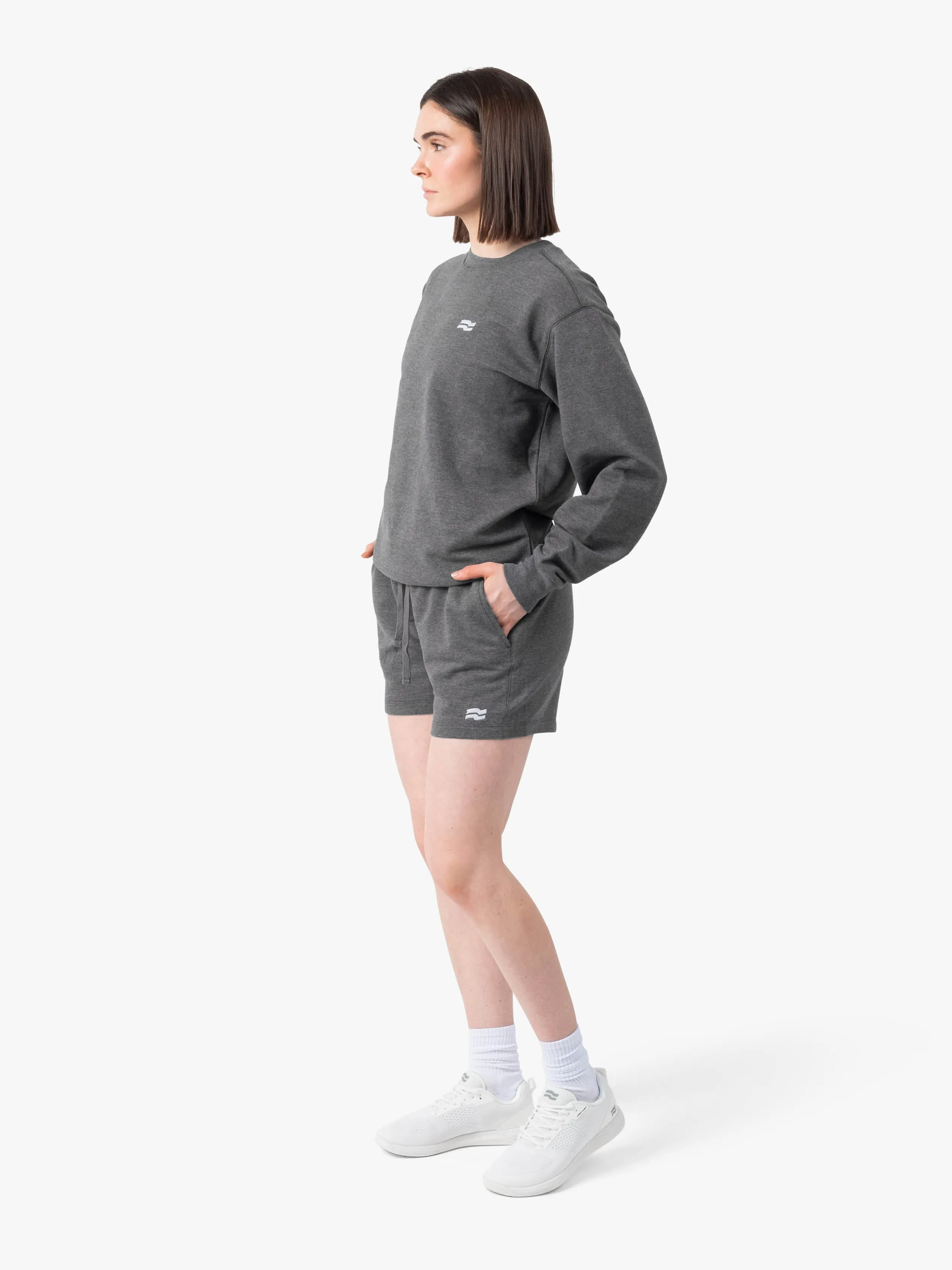 Base Oversized Crewneck Strike