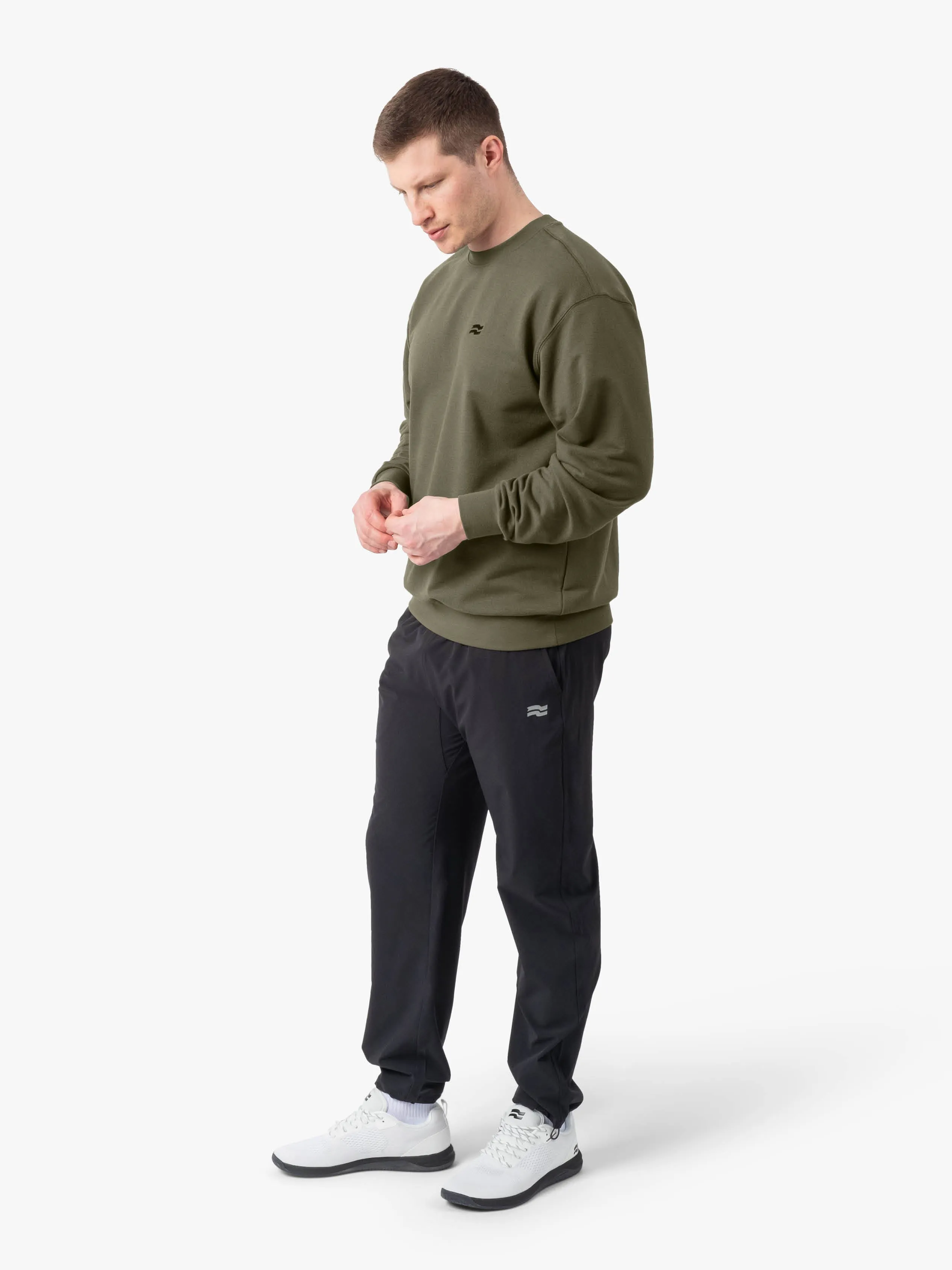 Base Oversized Crewneck Strike