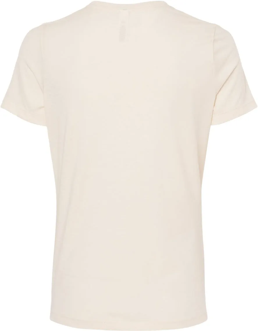 Bella Canvas Womens Relaxed Fit Heather CVC Tee