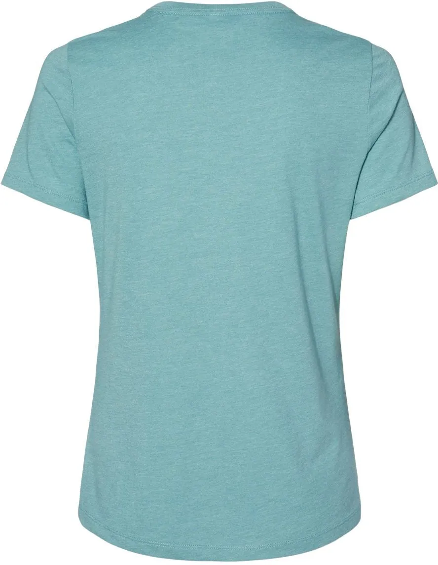 Bella Canvas Womens Relaxed Fit Heather CVC Tee