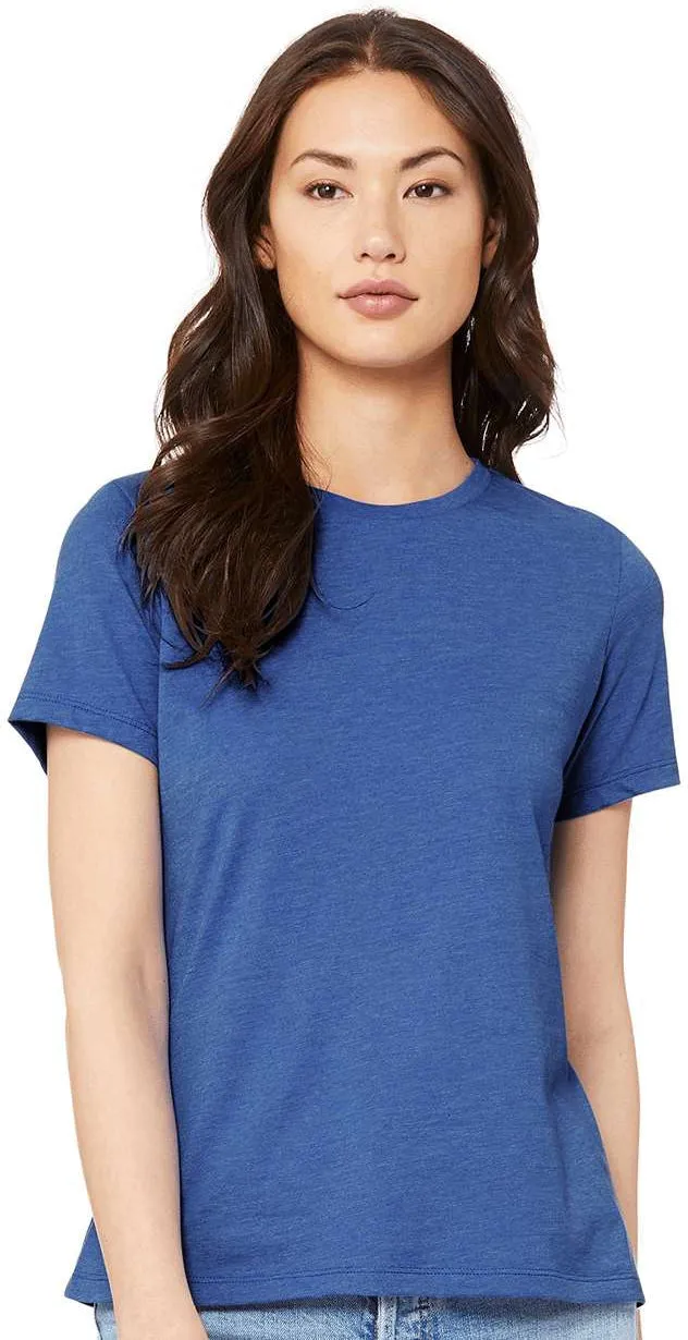 Bella Canvas Womens Relaxed Fit Heather CVC Tee