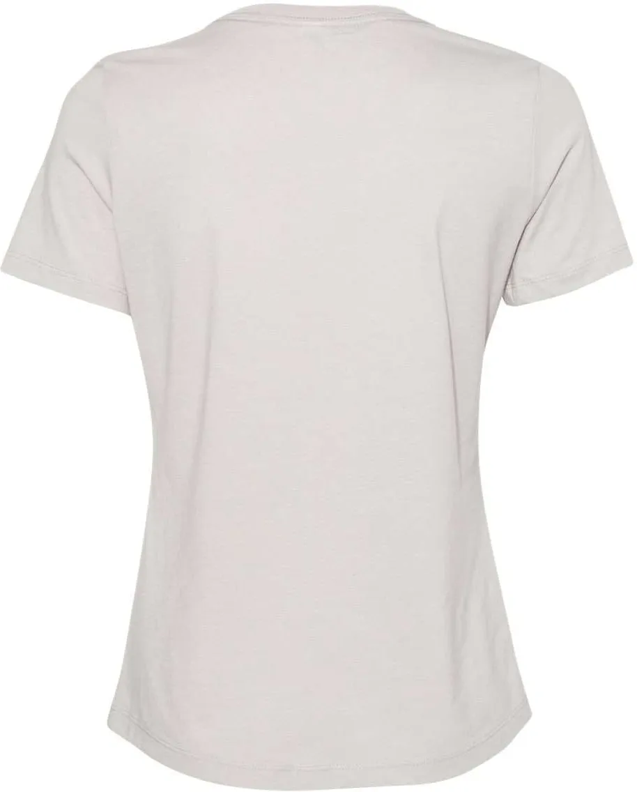 Bella Canvas Womens Relaxed Fit Heather CVC Tee