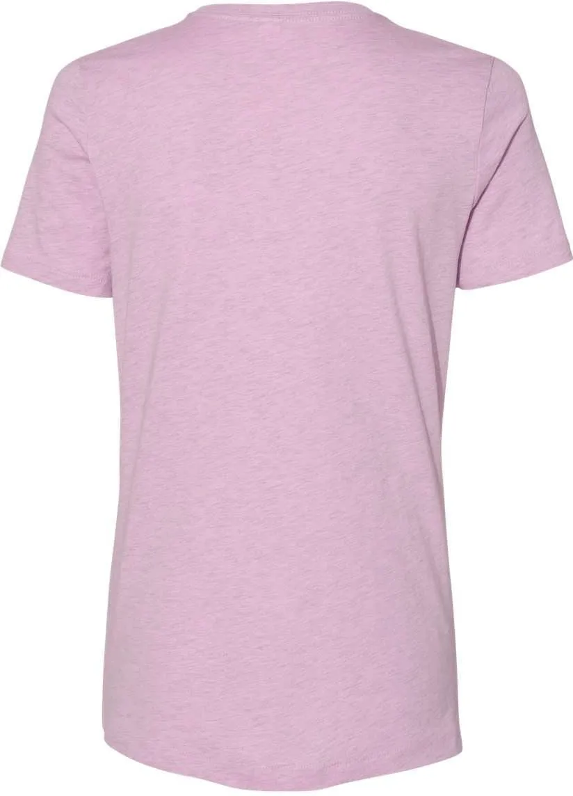 Bella Canvas Womens Relaxed Fit Heather CVC Tee