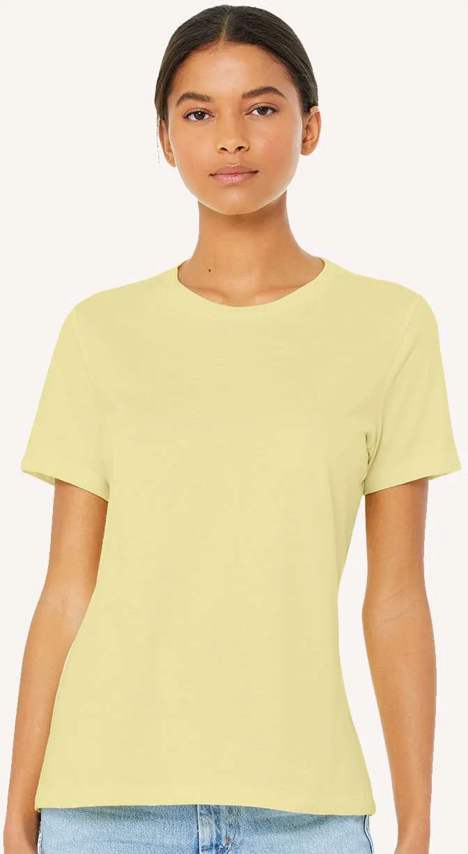 Bella Canvas Womens Relaxed Fit Heather CVC Tee