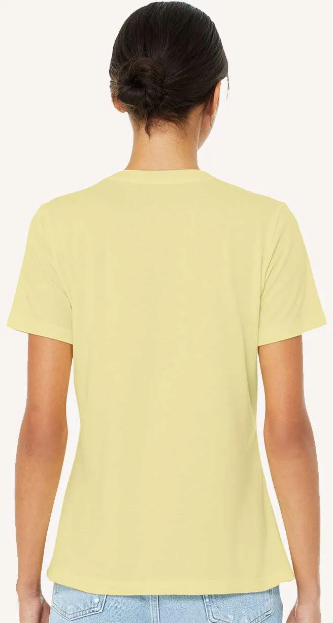 Bella Canvas Womens Relaxed Fit Heather CVC Tee