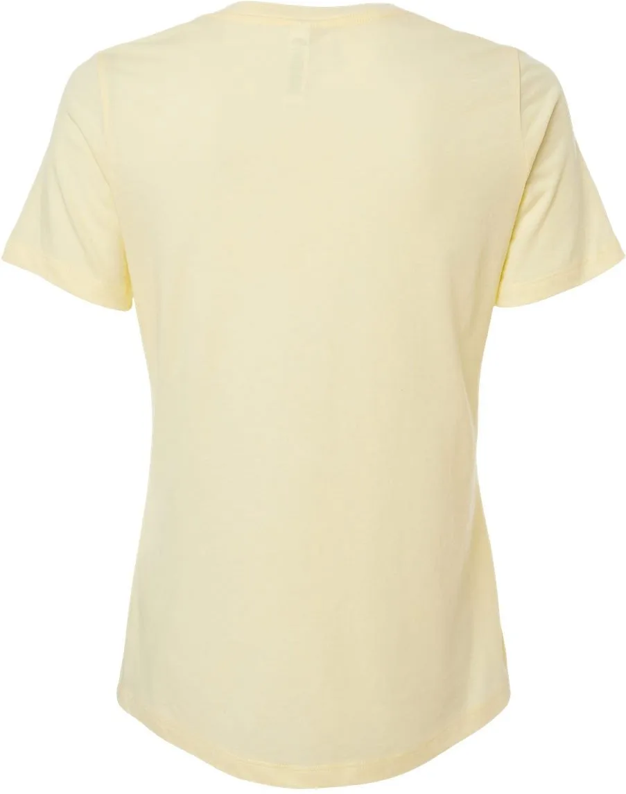 Bella Canvas Womens Relaxed Fit Heather CVC Tee