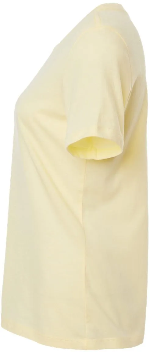 Bella Canvas Womens Relaxed Fit Heather CVC Tee
