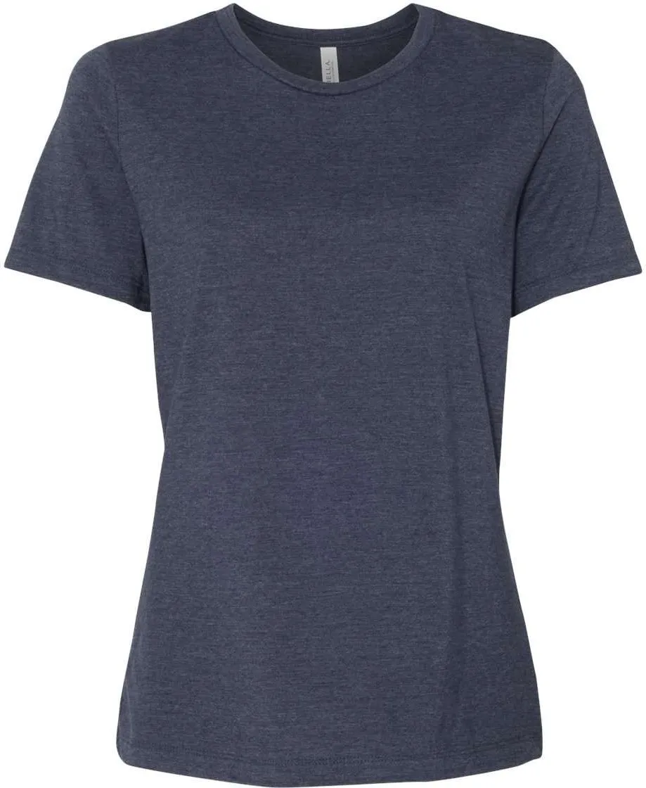 Bella Canvas Womens Relaxed Fit Heather CVC Tee