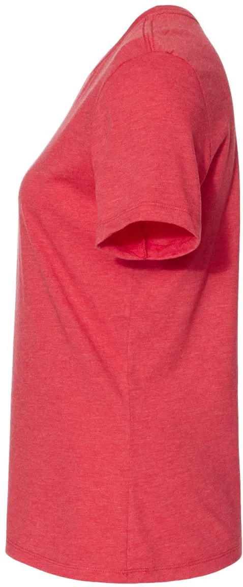 Bella Canvas Womens Relaxed Fit Heather CVC Tee