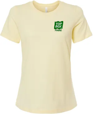 Bella Canvas Womens Relaxed Fit Heather CVC Tee