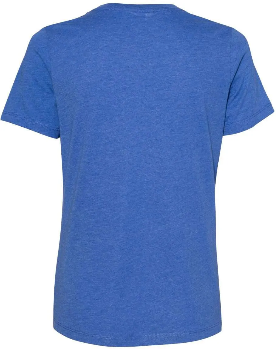Bella Canvas Womens Relaxed Fit Heather CVC Tee