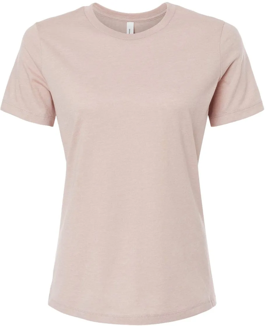 Bella Canvas Womens Relaxed Fit Heather CVC Tee