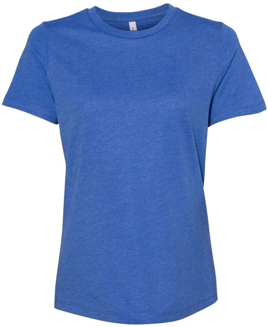 Bella Canvas Womens Relaxed Fit Heather CVC Tee