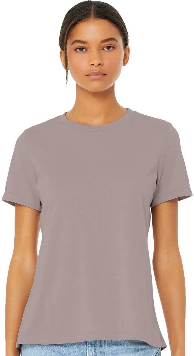 Bella Canvas Womens Relaxed Fit Heather CVC Tee