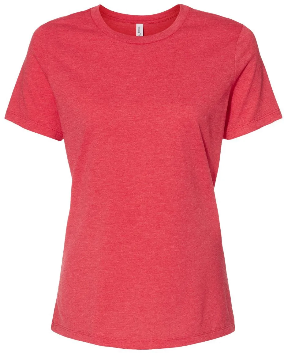 Bella Canvas Womens Relaxed Fit Heather CVC Tee