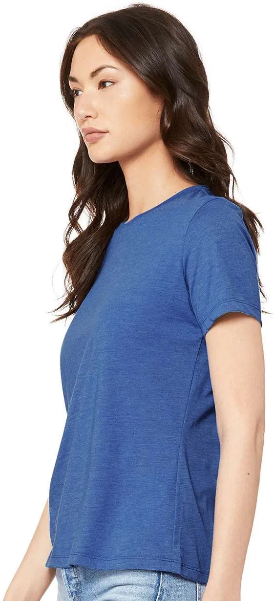 Bella Canvas Womens Relaxed Fit Heather CVC Tee