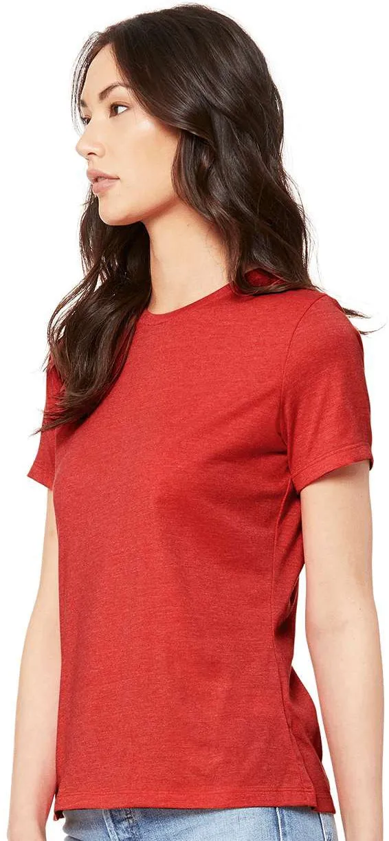 Bella Canvas Womens Relaxed Fit Heather CVC Tee