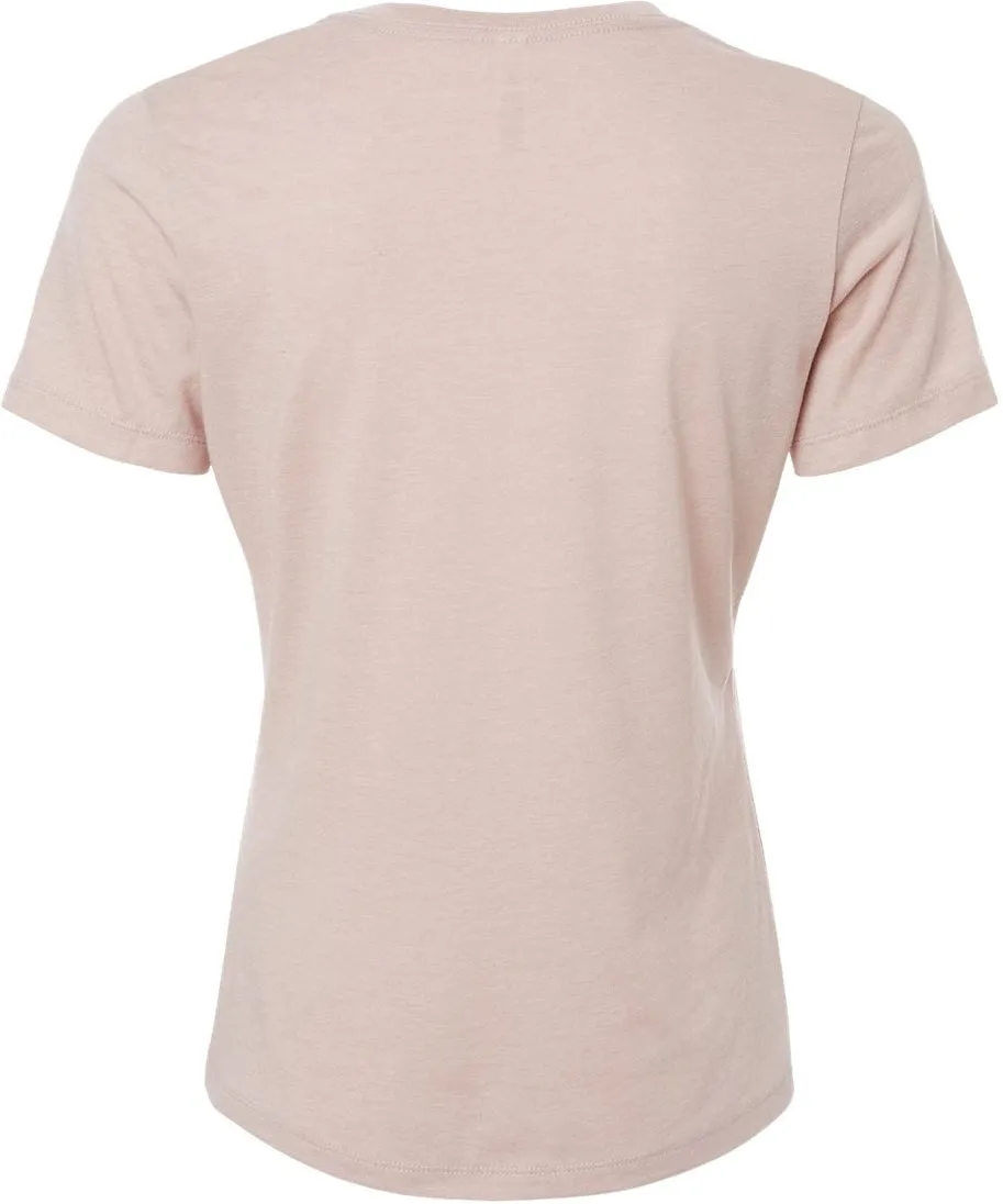 Bella Canvas Womens Relaxed Fit Heather CVC Tee
