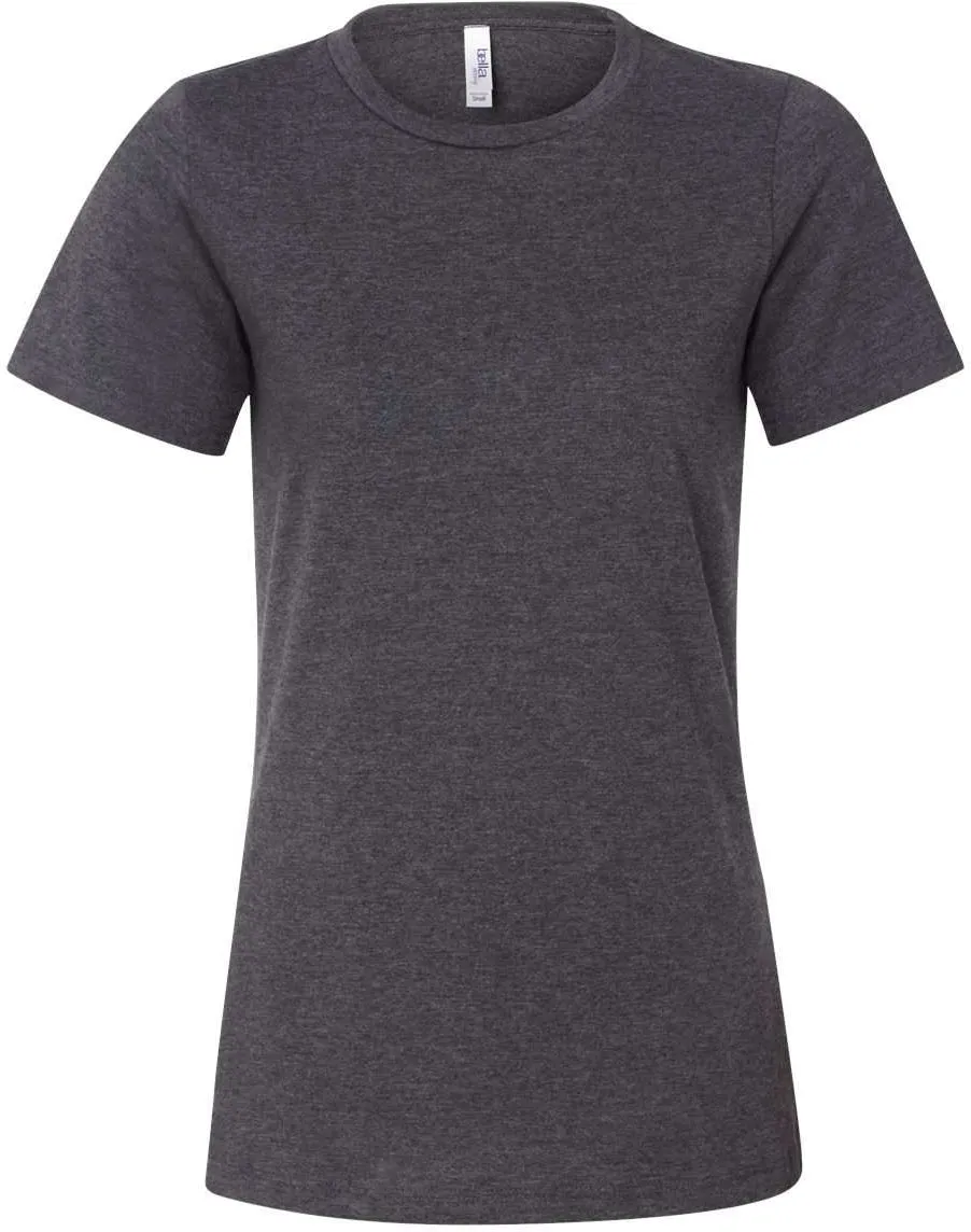 Bella Canvas Womens Relaxed Fit Heather CVC Tee