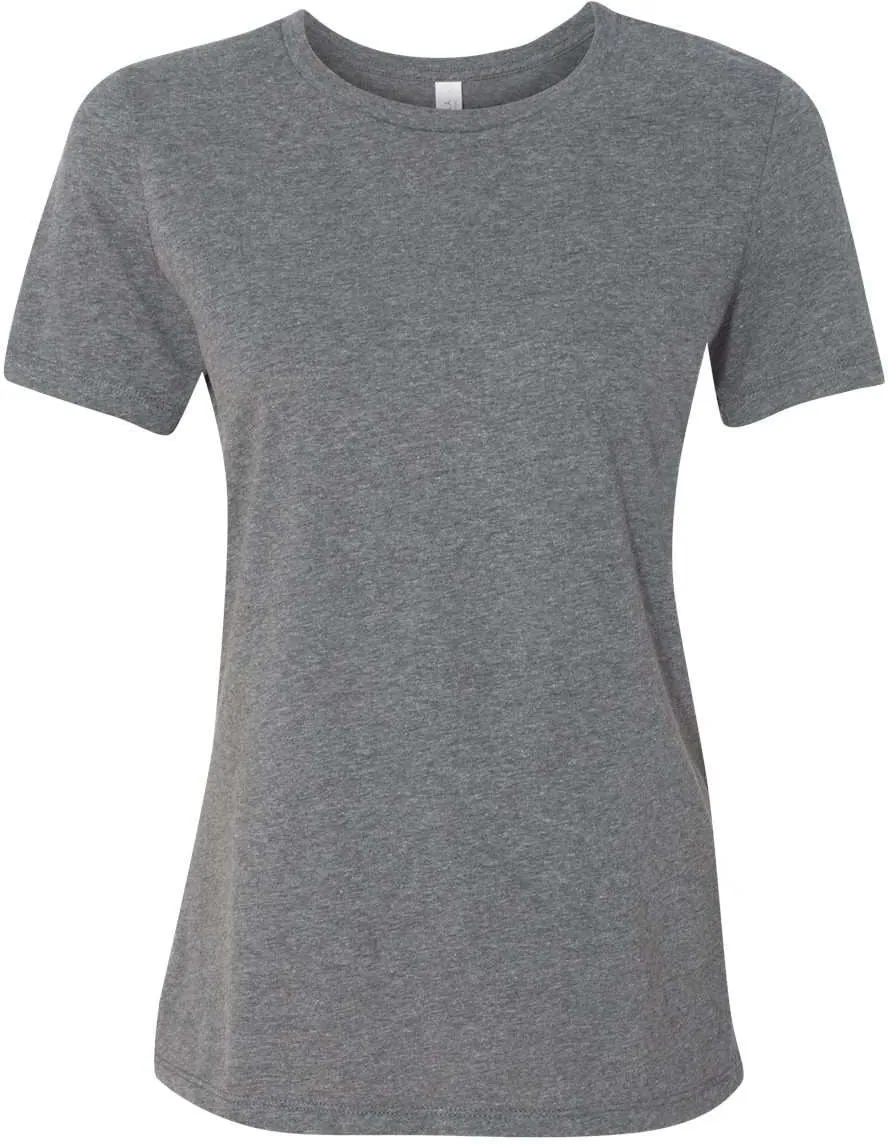 Bella Canvas Womens Relaxed Fit Heather CVC Tee