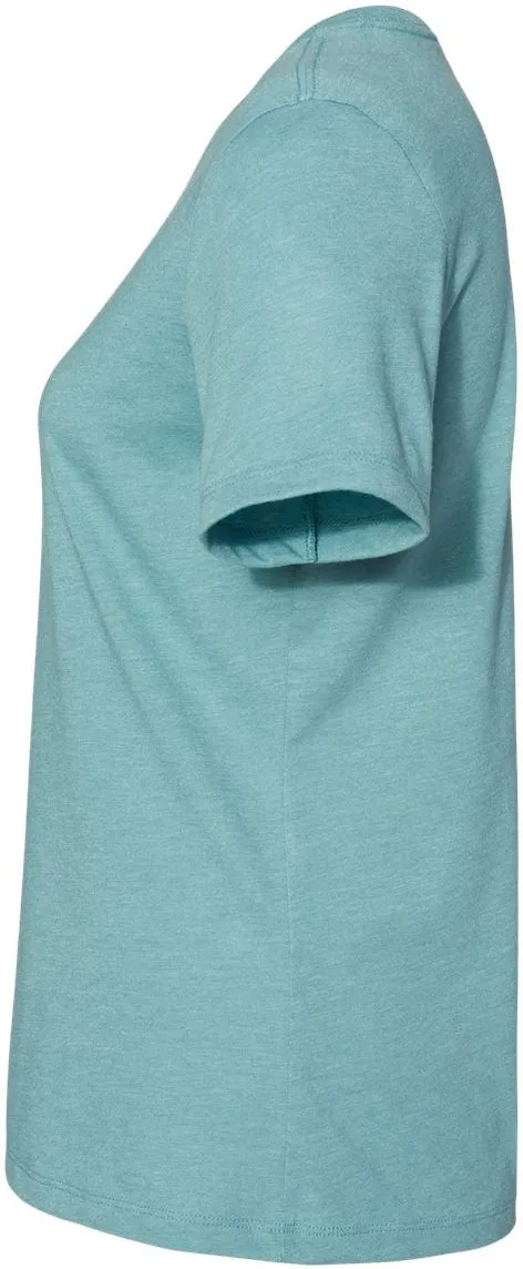 Bella Canvas Womens Relaxed Fit Heather CVC Tee