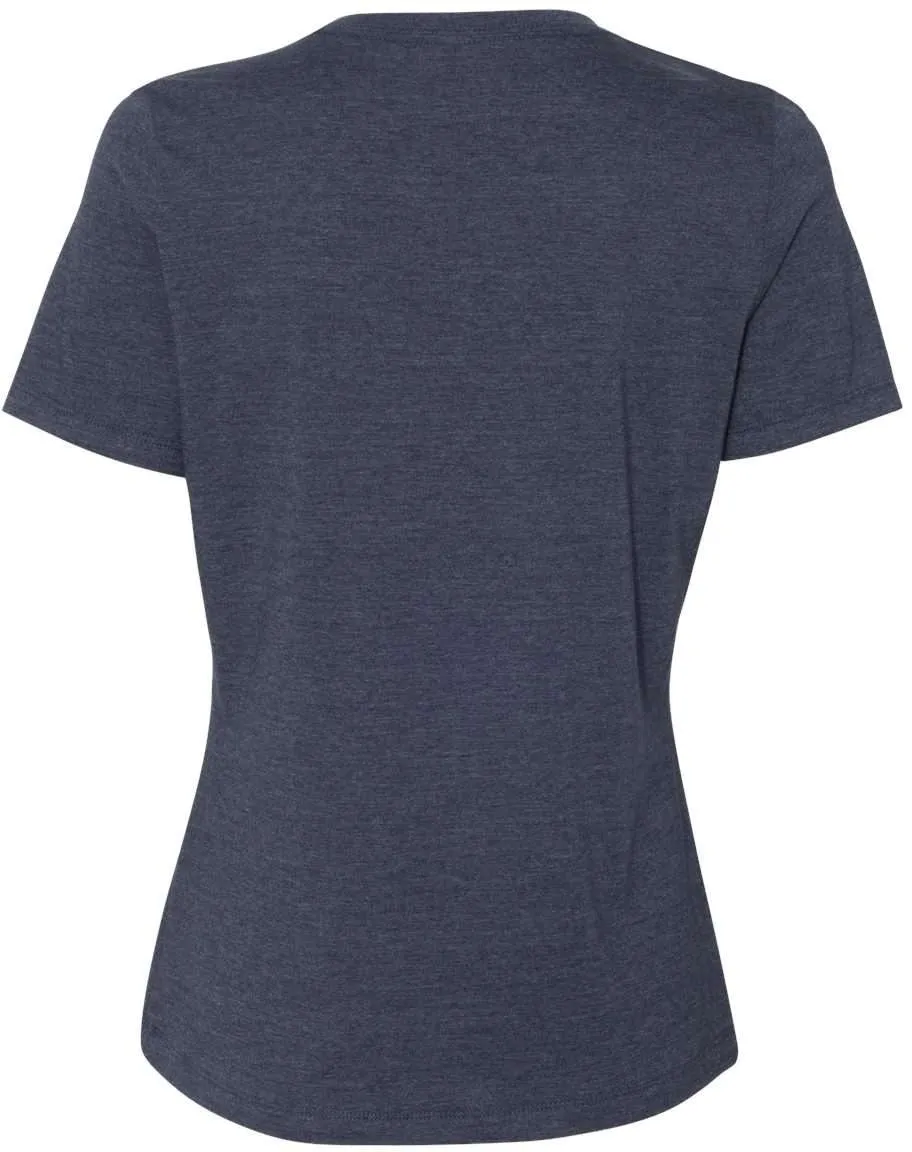 Bella Canvas Womens Relaxed Fit Heather CVC Tee