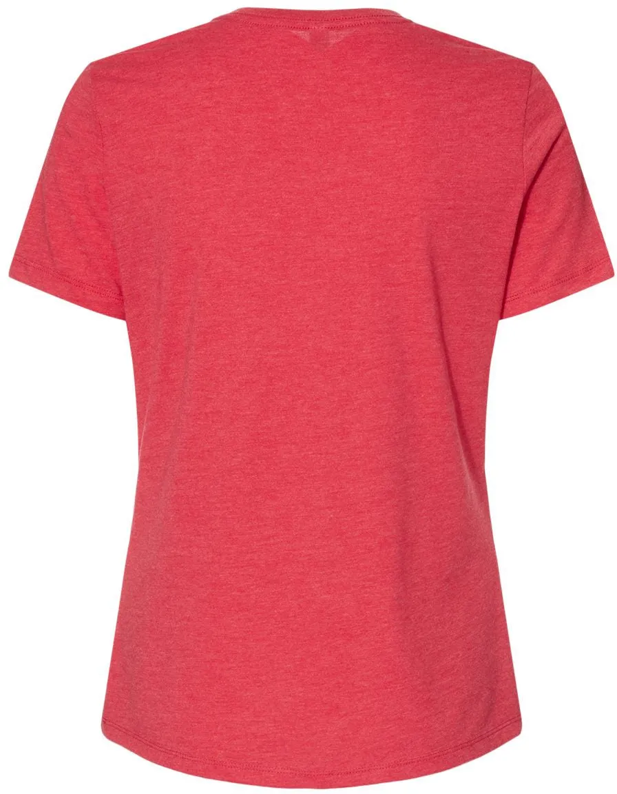 Bella Canvas Womens Relaxed Fit Heather CVC Tee